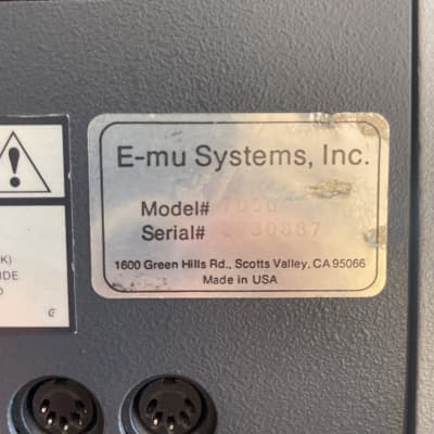 Original Edition E-MU Systems SP-1200 with SD reader image 8