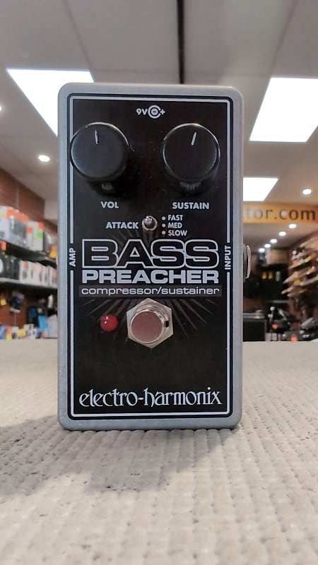 エレクトロハーモニクス　BASS PREACHER Bass Preacher | Compressor / Sustainer - Electro-Harmonix