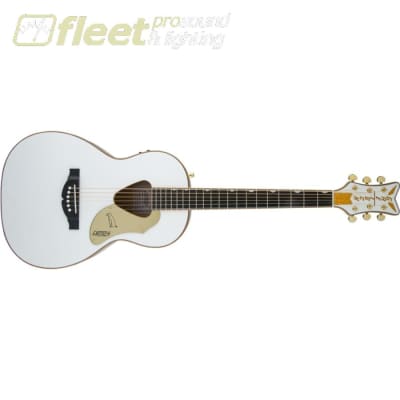 GRETSCH G5021WPE RANCHER™ PENGUIN™ PARLOR ACOUSTIC/ELECTRIC, FISHMAN® PICKUP SYSTEM, WHITE (2714014505) for sale