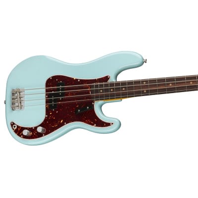 Fender American Vintage II 1960 Precision Bass, Daphne Blue image 4