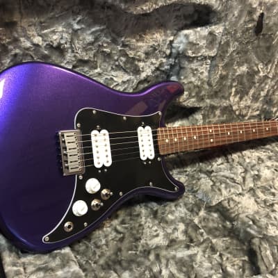 Fender Lead III vintage 1980 reissue=cool metal purple*authentic garage rock/top player*FREE GIGBAG! image 1