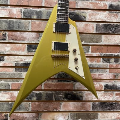 ESP LTD Kirk Hammett V Metallic Gold image 1