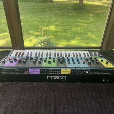 Moog Matriarch 49-Key Semi-Modular Analog Synthesizer 2019 - Present - Black / Multi-Colored Panel