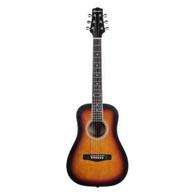 Boroughs B15MSB 3/4 Size Acoustic Guitar, Sunburst image 1