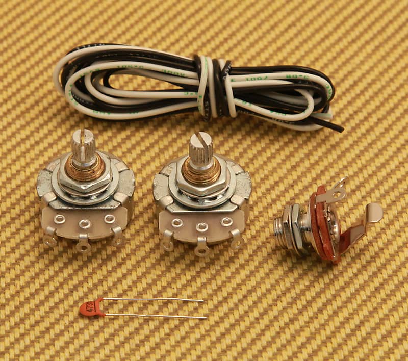 WKP-ECO Economy Wiring Kit for Fender P Bass image 1