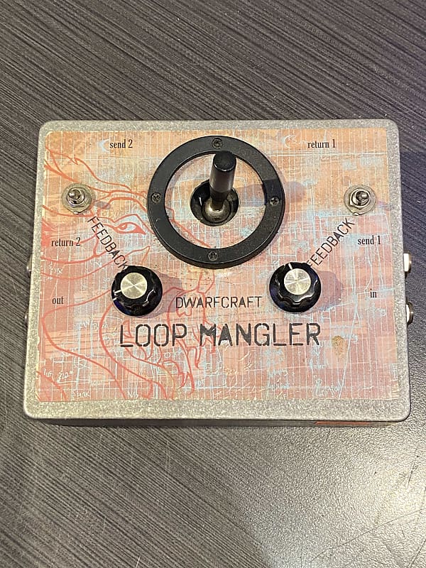 Dwarfcraft Devices Loop Mangler Feedback Looper 2010s - Tan image 1
