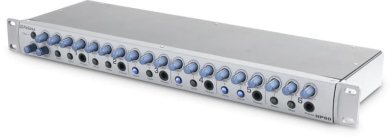 PreSonus HP60 6-Channel Headphone Mixer Amplifier image 1