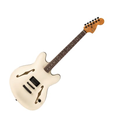 Fender Tom DeLonge Signature Starcaster, Rosewood Fingerboard, Satin Olympic White for sale