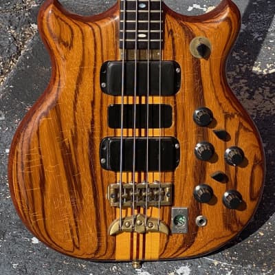 Alembic Series II SSB Short Scale Bass 1980 Zebrawood "Stanley Clarke's" Favorite ! image 1