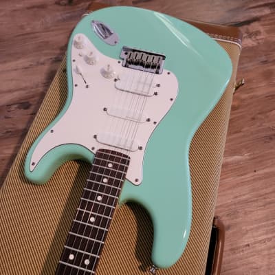 1996 Fender Jeff Beck Signature Stratocaster Surf Green Collectors Grade W/OHSC & Candy image 7