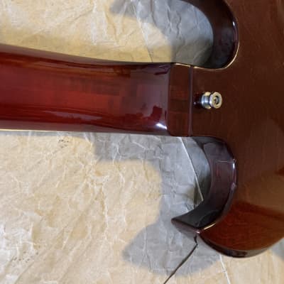 Ampeg  SG type e. guitar  STUD GE series Set Neck  70s Maxon Humbuckers! - Wine Red MIJ Very Good Condition image 19