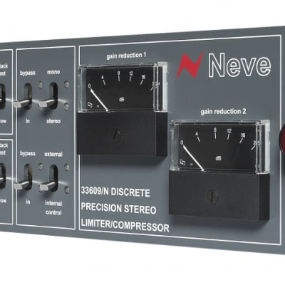 AMS Neve 33609 N Discrete Dual / stereo compressor limiter (b stock) image 8