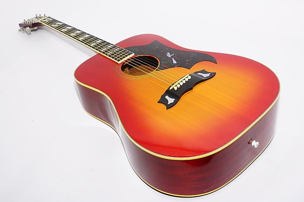 MORRIS Hummingbird - GIBSON head & Crown Mark WH-30 Acoustic