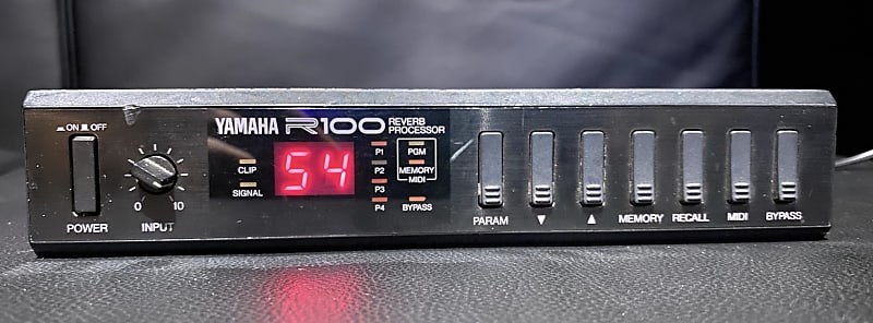 Yamaha R100 Reverb Processor Black | Reverb