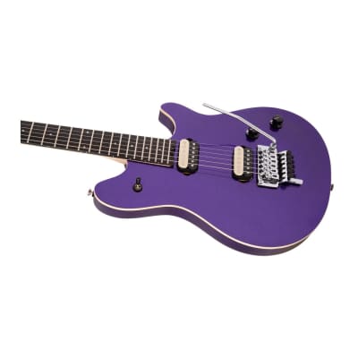 EVH Wolfgang Special 6-String Electric Guitar with Ebony Fingerboard, Basswood Body, and Maple Neck (Right-Handed, Deep Purple Metallic) image 9
