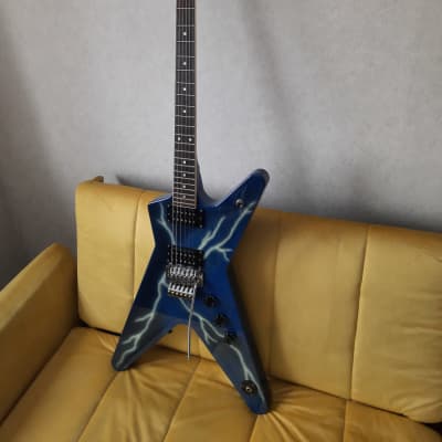 ESP Edwards EP-90 1990's - Blue Bolt | Reverb