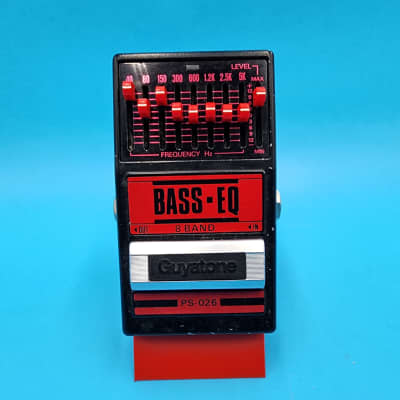 Rare Vintage 80s Guyatone PS-026 Bass EQ 8 Band Equalizer Guitar Effect Pedal for sale