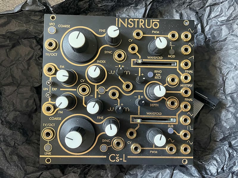 Instruo Cs-L - Eurorack Dual Voltage Controlled Oscillator Module