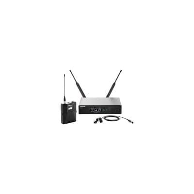 Shure QLXD14/85 Lavalier Wireless Microphone System, H50/534-598MHz, Includes QLXD1 Bodypack Transmitter, QLXD4 Receiver, WL185 Lavalier Condenser Mic image 3