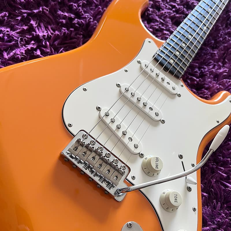 Fender iapan がたく st-38ストラトキャスター カプリオレンジ