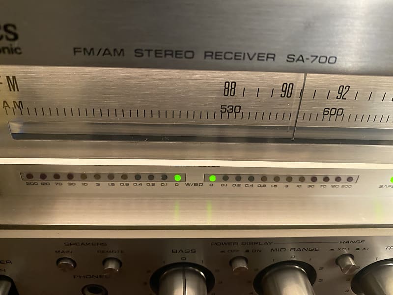 Technics  Receiver Sa700  			