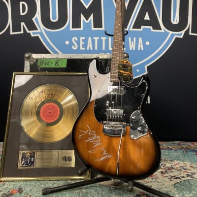 Music Man Brad Whitford’s Aerosmith, Stingray, Guitar, Signed! Authenticated! (BW2 #28) - Sunburst image 4