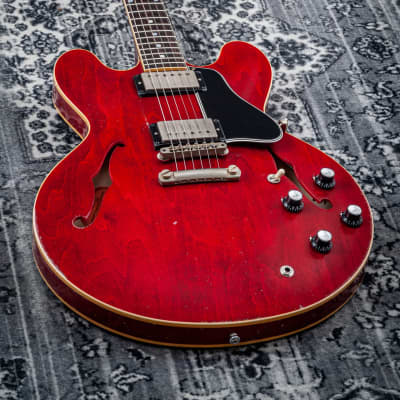 Gibson 1961 ES-335 Reissue - Murphy Lab Cherry Heavy Aged image 9