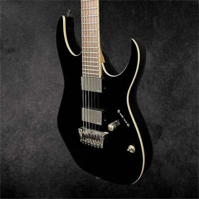 Ibanez RGIR20FE Iron Label Electric Guitar in Black w/EMG Pickups u0026  Killswitch | Reverb