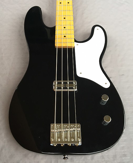 Squier Vintage Modified Cabronita Precision Bass Black 2013 - 2014 image 2