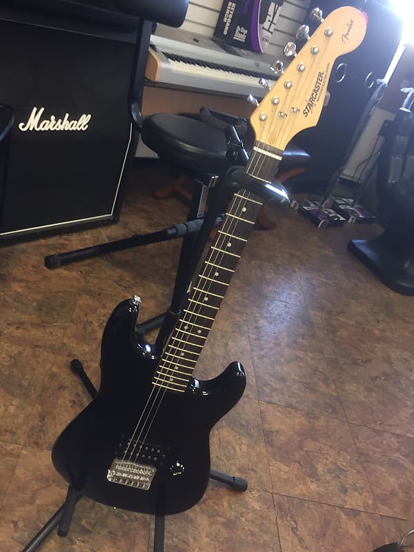 Fender Starcaster Mini Strat black Reverb