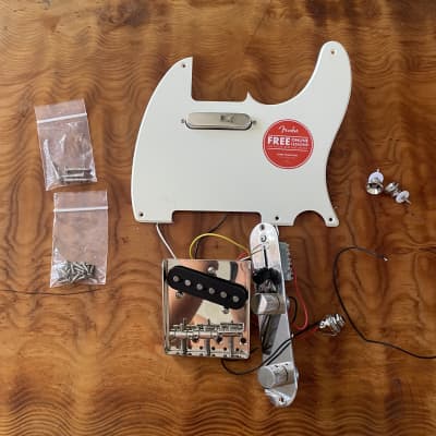 Squier Classic Vibe 50s Telecaster Loaded Pickguard, Bridge Assembly (w/ Pickups), & Control Plate (W/ Electronics) image 1