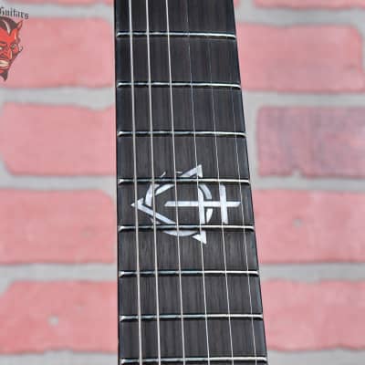 ESP LTD HEX-6 Nergal Signature Black Satin 2024 w/OHSC (B-stock) image 4