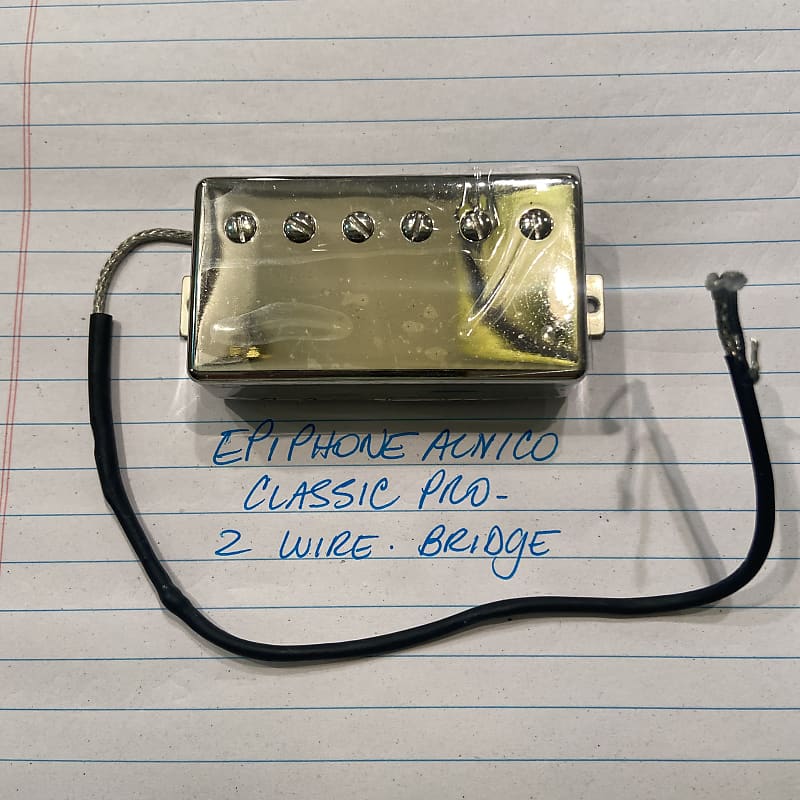 Epiphone ACPNHBBC Alnico Classic Pro 2021 Chrome Reverb