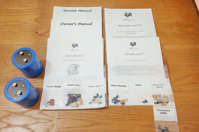 McIntosh MC7270 restoration kit filter capacitor repair rebuild fix  			