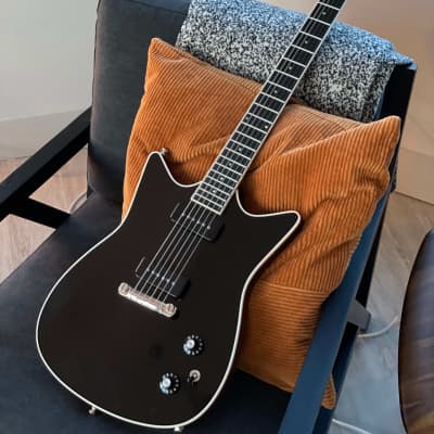 Frank Brothers Arcade 2018 Piano Black with Lollar P90s image 11