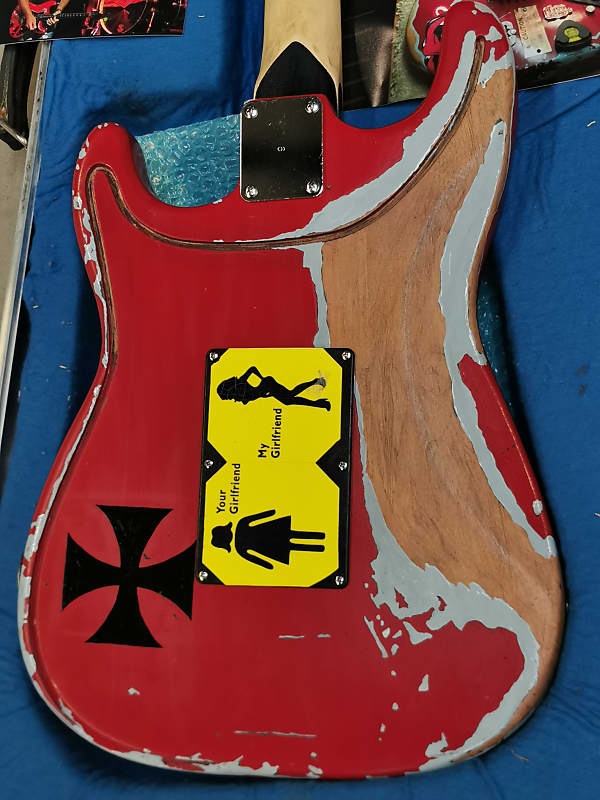 Fender Stratocaster Brad Gillis ジャンク Fender Brad Gillis Stratocaster Replica Handbuilt by Brad