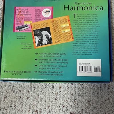 Playing the Harmonica, Dave Oliver Book and Harmonica image 3