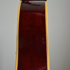 Gibson B-25 1960s Red/White pick guard image 10