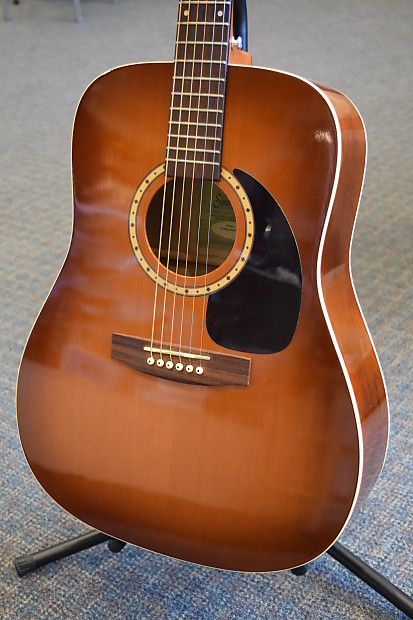 Simon & Patrick Vintage Burst Cedar HG dreadnought (model