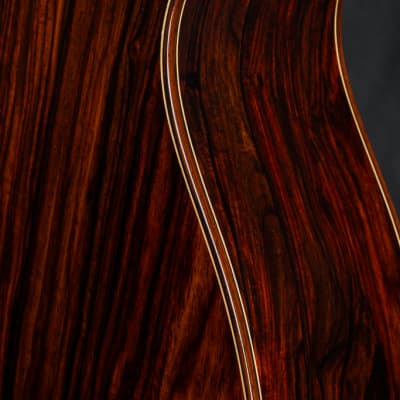 Bourgeois OMS Custom Cocobolo and Italian Spruce with Hide | Reverb