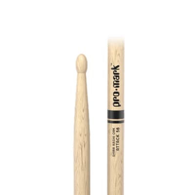 Promark Classic Attack Shira Kashi™ Oak 5B Wood Tip Drumstick image 3