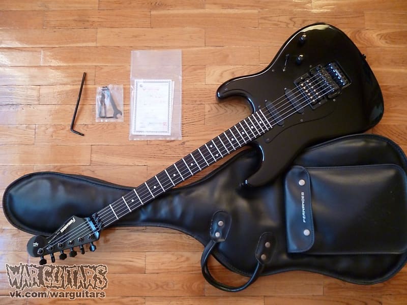 Fernandes The Function FST-65 Stratocaster 1989 Black | Reverb
