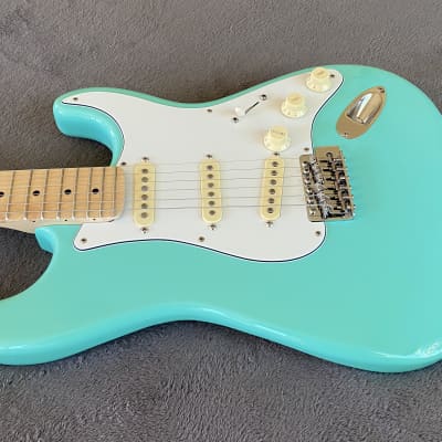 2024 Del Mar Lutherie Surfcaster Strat Surf Green - Made in USA image 4