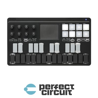 Korg nanoKEY Studio Mobile MIDI Controller Keyboard Black | Reverb