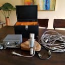 Sony C-37A Tube Condenser Microphone 1960 Blue Grey (Complete, Seviced, Near Mint) ((HEAR IT))