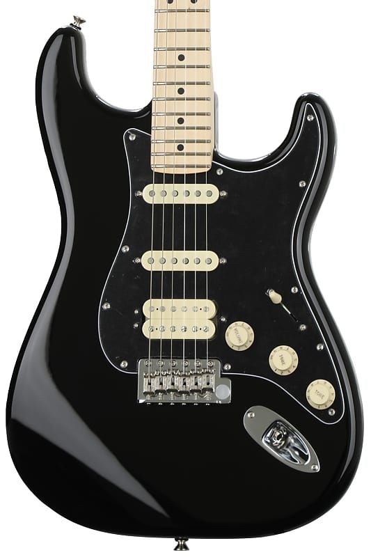 Fender American Performer Stratocaster HSS - Black with Maple Fingerboard image 1