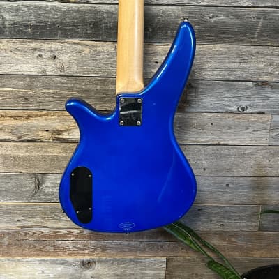 (17152) Yamaha RBX170 4-String Bass Guitar 2010s - Metallic Blue image 6