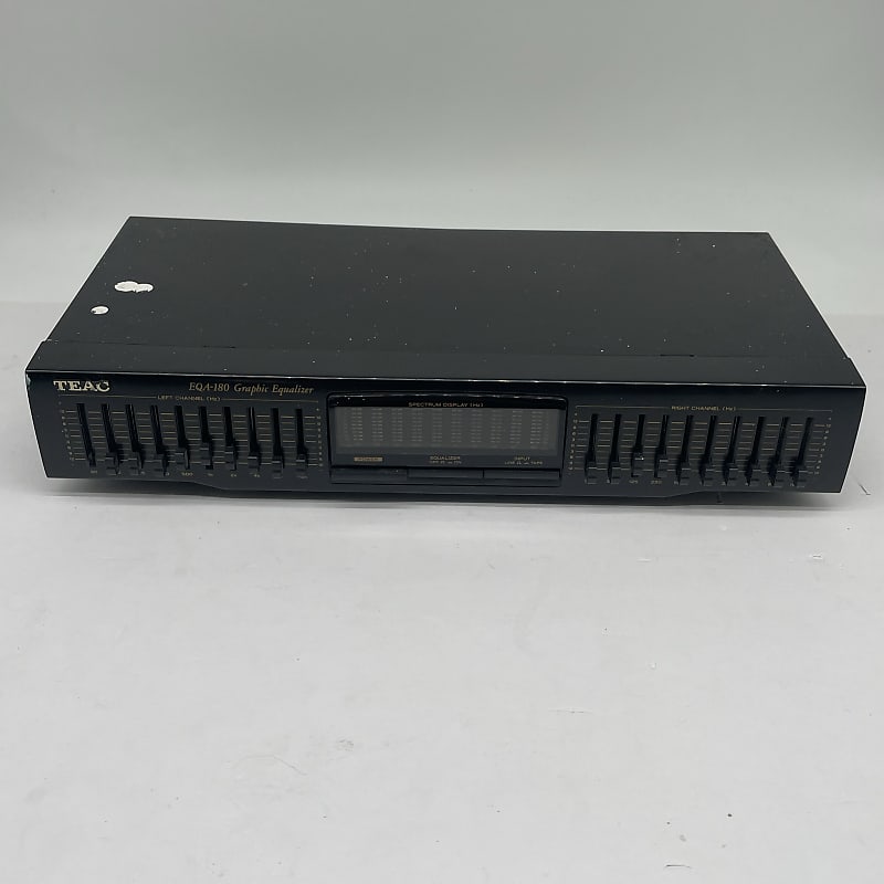 Teac Graphic EQ Equalizer EQA-180 Stereo Hi Fi *NEEDS REPAIR  			