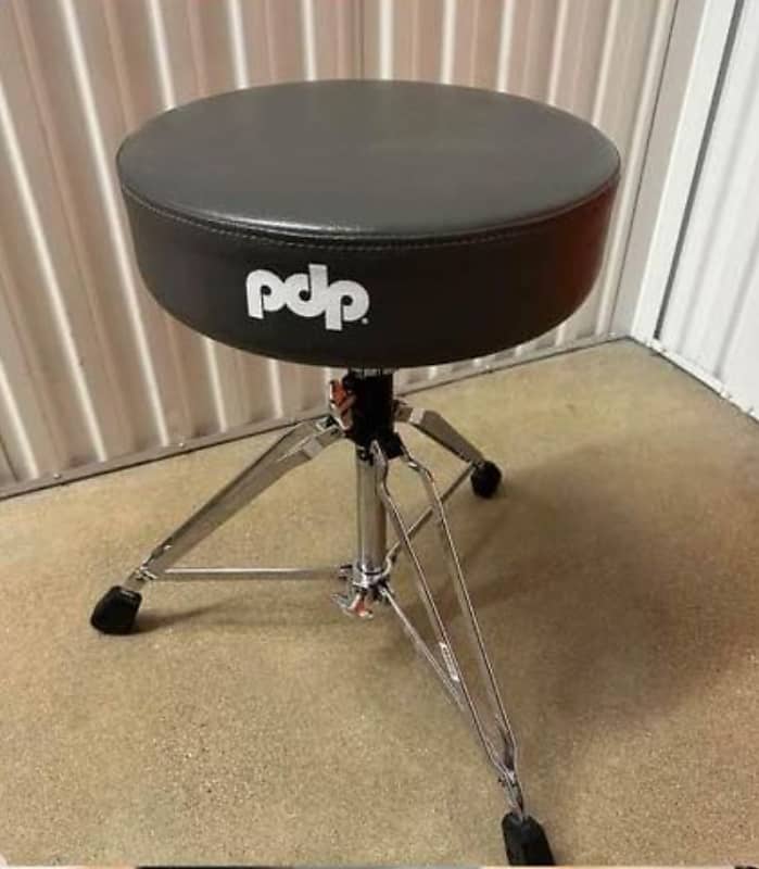 PDP Gravity Throne Round - Black sides Grey Top | Reverb