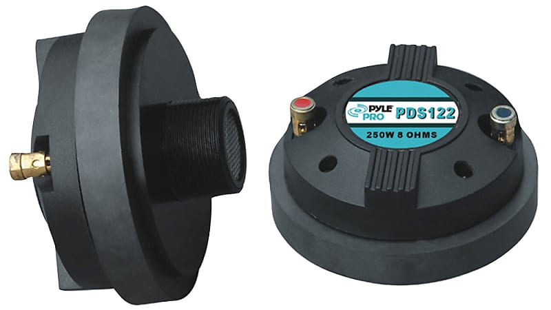 Pyle - PDS122 - 1&quot; Aluminum Horn Driver 1-3/8&quot;-18 TPI  			